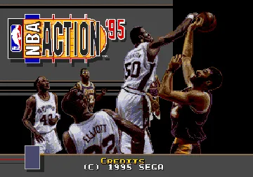 NBA Action '95 Starring David Robinson (USA, Europe) screen shot title
